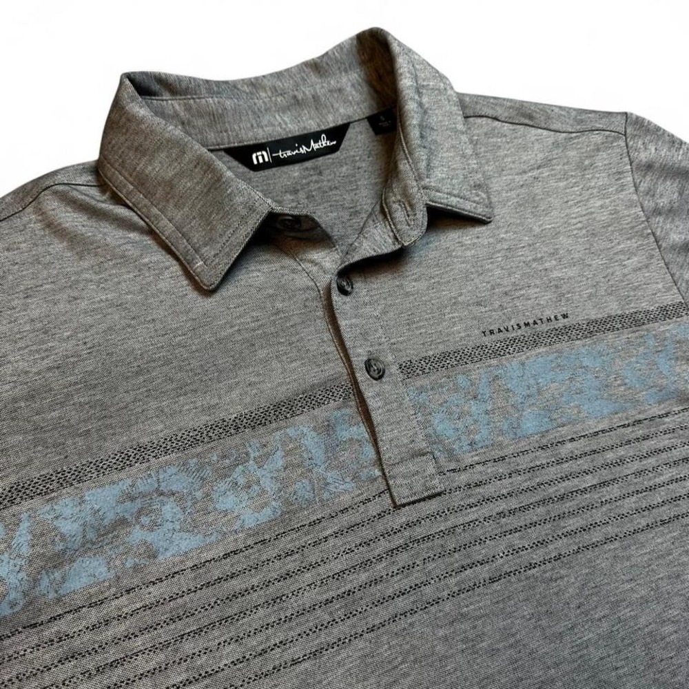 Travis‎ Mathew golf preppy casual polo shirt size small